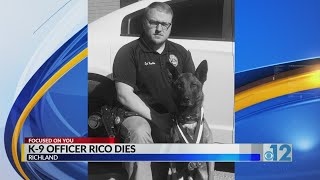 Richland Police Department mourns loss of K-9 Rico