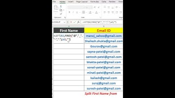 Split full name to first and last name in excel #shorts #excelshorts #exceltips #excelhindi