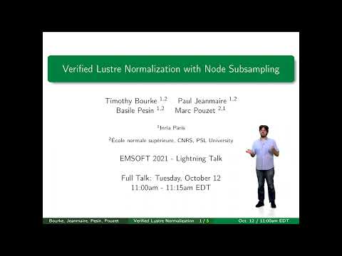 Verified Lustre Normalization