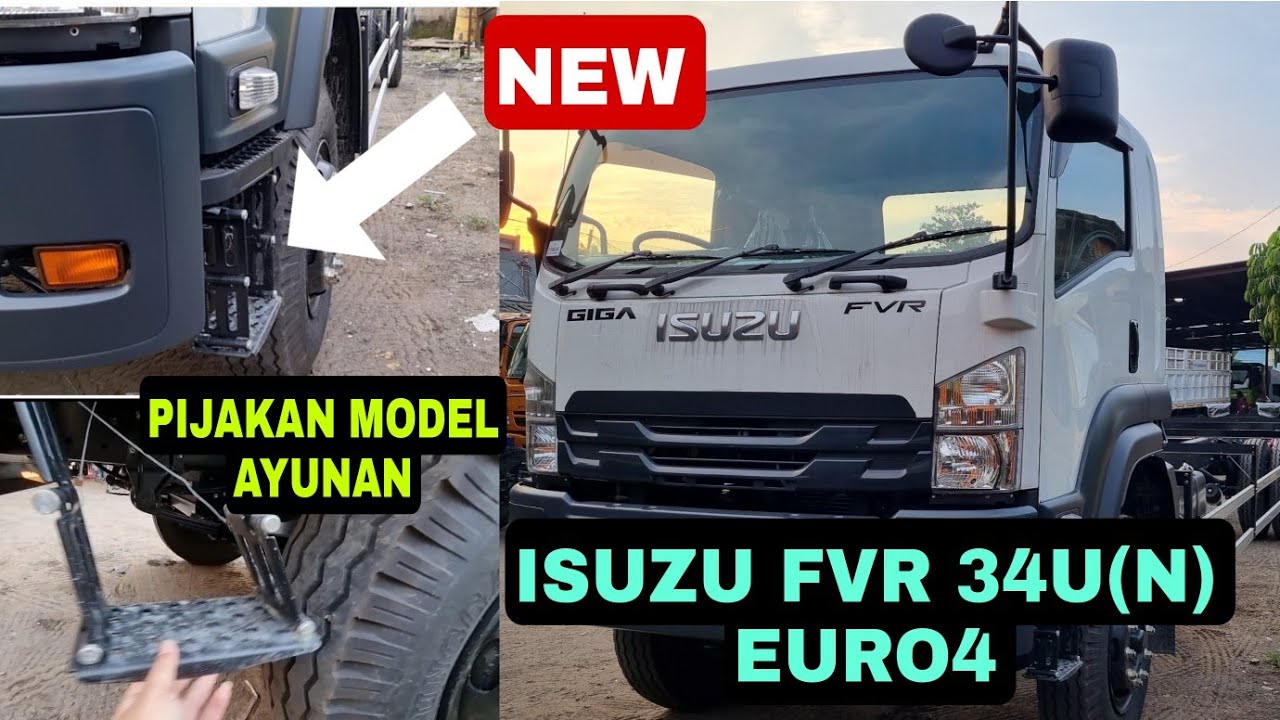 akhirnya  generasi penerus isuzu giga fvr 34U (N) euro2 sudah datang dengan perubahan perubahan ?