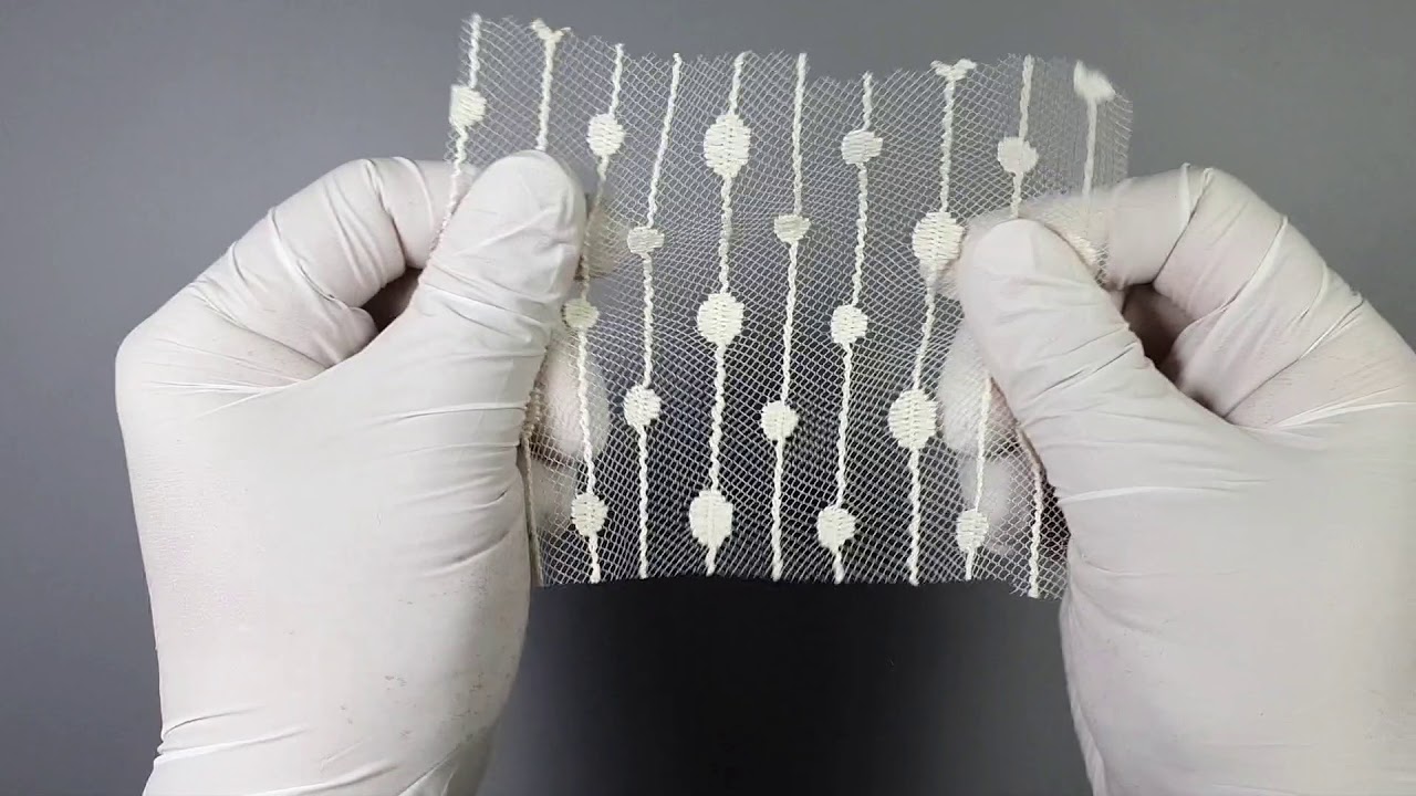 Cotton Nylon Mesh Fabric YouTube