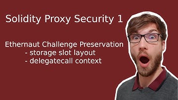 Solidity Proxy Security - Ethernaut Challenge Preservation