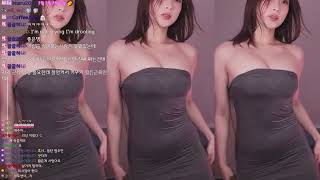 韩国女主播 Auddk 半透薄纱大摆锤