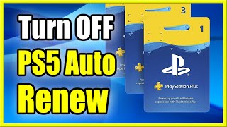 Celebrity How to Turn Off Auto Renew on PS5 (PS Plus Tutorial) Net Worth