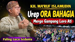 🔴 LATEST KH. MA'RUF ISLAMUDIN ‼️ LIFE CAN'T BE HAPPY | FUNNY SERMON 2026