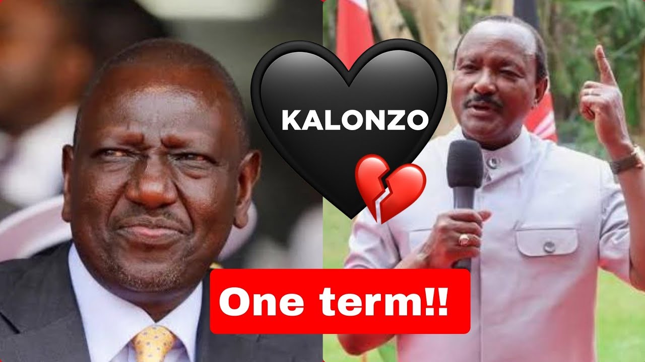 Один термин, говорит Калонзо RUTO