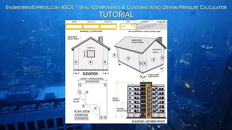 Engineering Express ASCE 7 Wall Components & Cladding Calculator Training Video