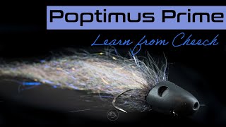 PREDATOR Topwater Fly | Poptimus Prime | Fly Tying Tutorial