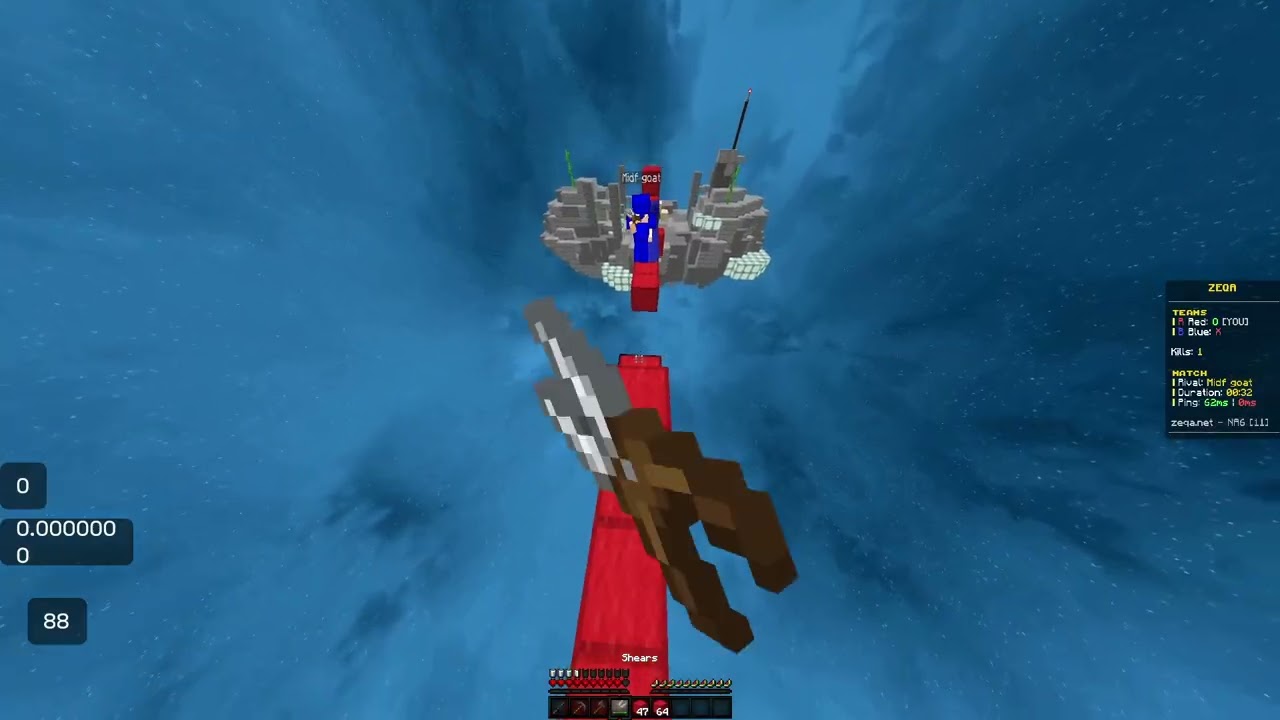 GlitchyB3300 vs. Midf goat | Bedfight Test