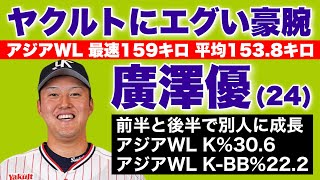 Yakult's development player, Hirosawa Yu, is seriously amazing.