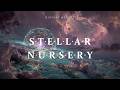 🪐 Golden Temple in the Pink Nebula | Sci-Fi Planet Ambient | 1 Hour for Focus &amp; Study