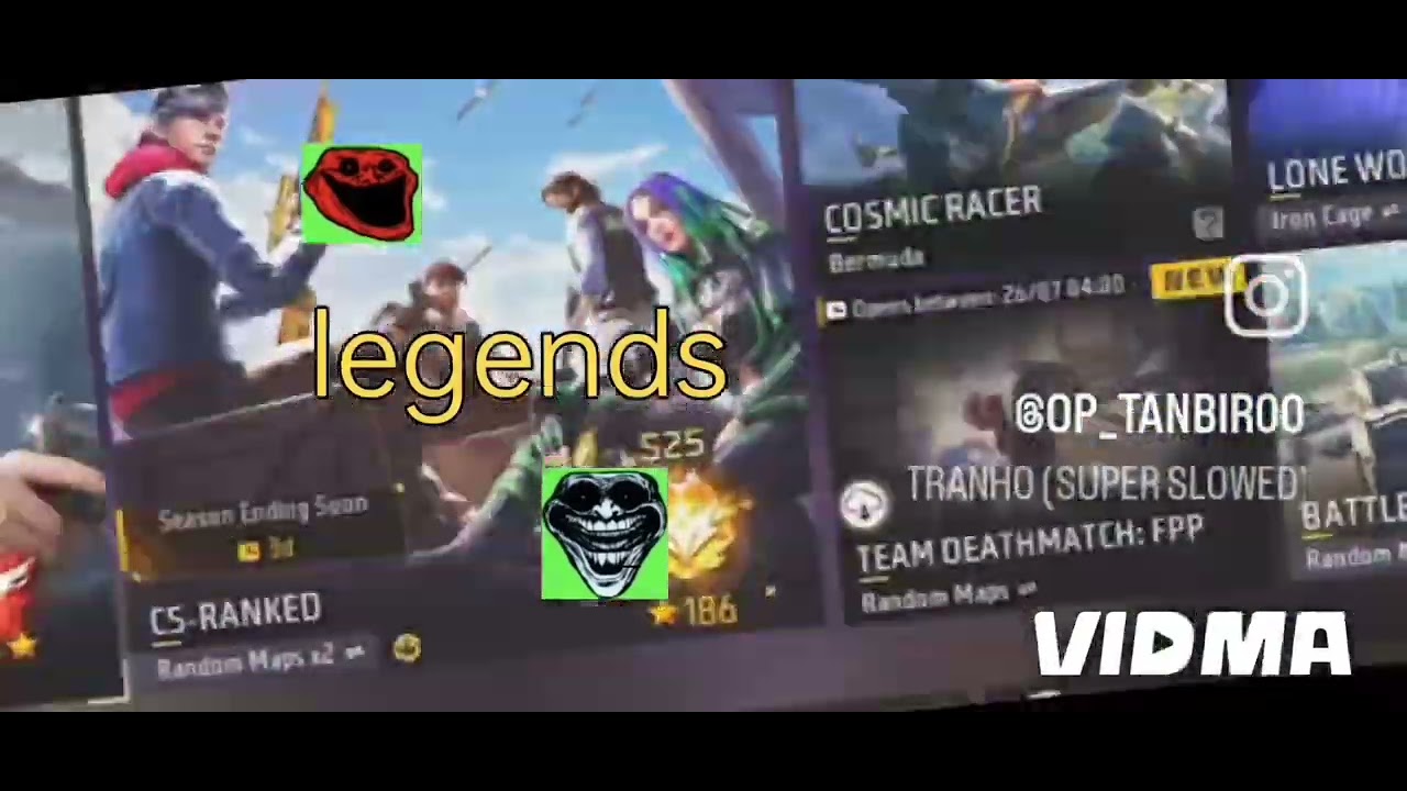 ff shorts 😈😈#freefireshorts normal vs legend ff video - YouTube