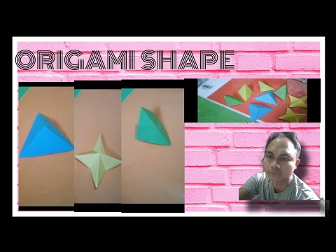 Video: Paano Gumawa Ng Mga Hugis Ng Origami