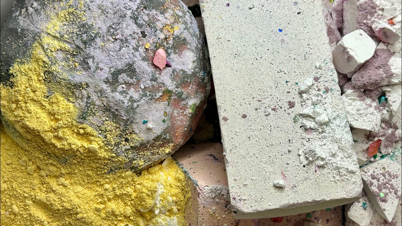 Variety Gym Chalk Reform Crush ASMR - YouTube