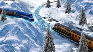 TRAIN RACING GAMES 3D 2 PLAYER BY MTS Free Games || ANDROID GAMEPLAY HD screenshot 5