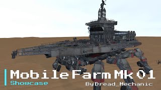 Space Engineers | Mobile Farm Mk 01 Showcase