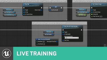 TimeSynth in Blueprints | Live Training | Inside Unreal