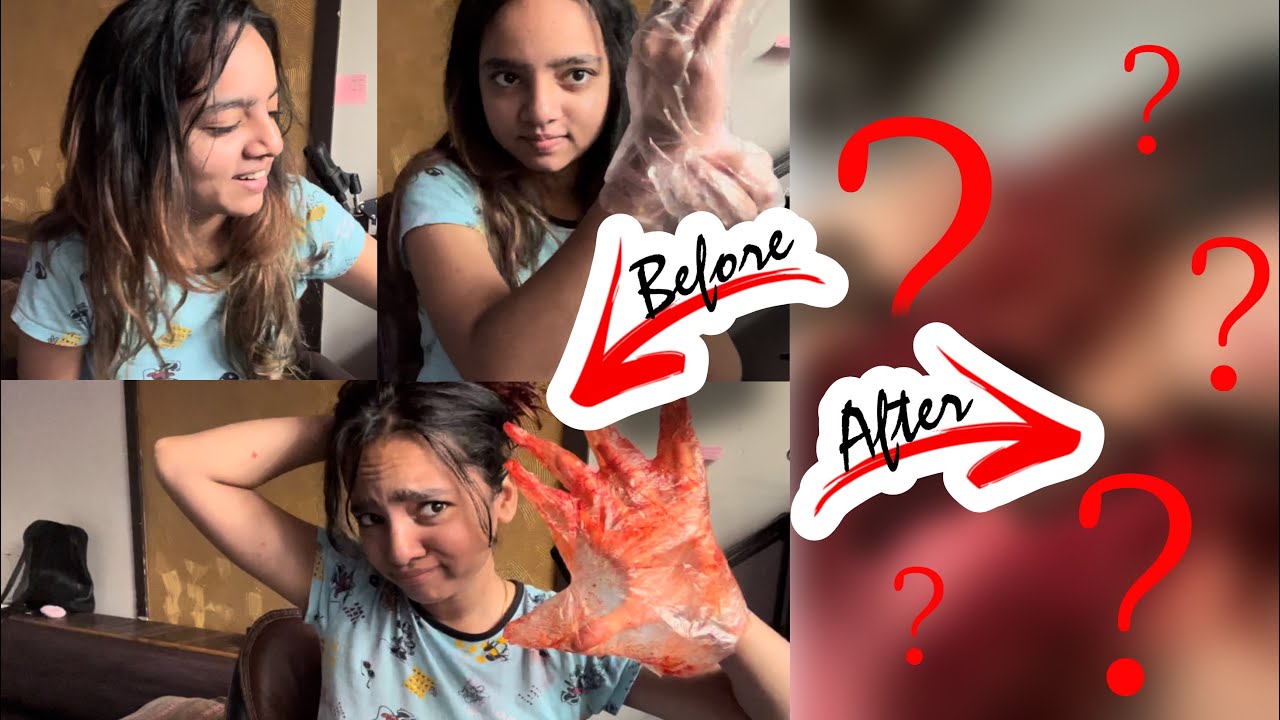 I colored my hair at home *shocked* YouTube