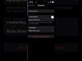 How to set one finger triple tap as Move to Previous Image when voice over is on n iPhone 14 Pro
