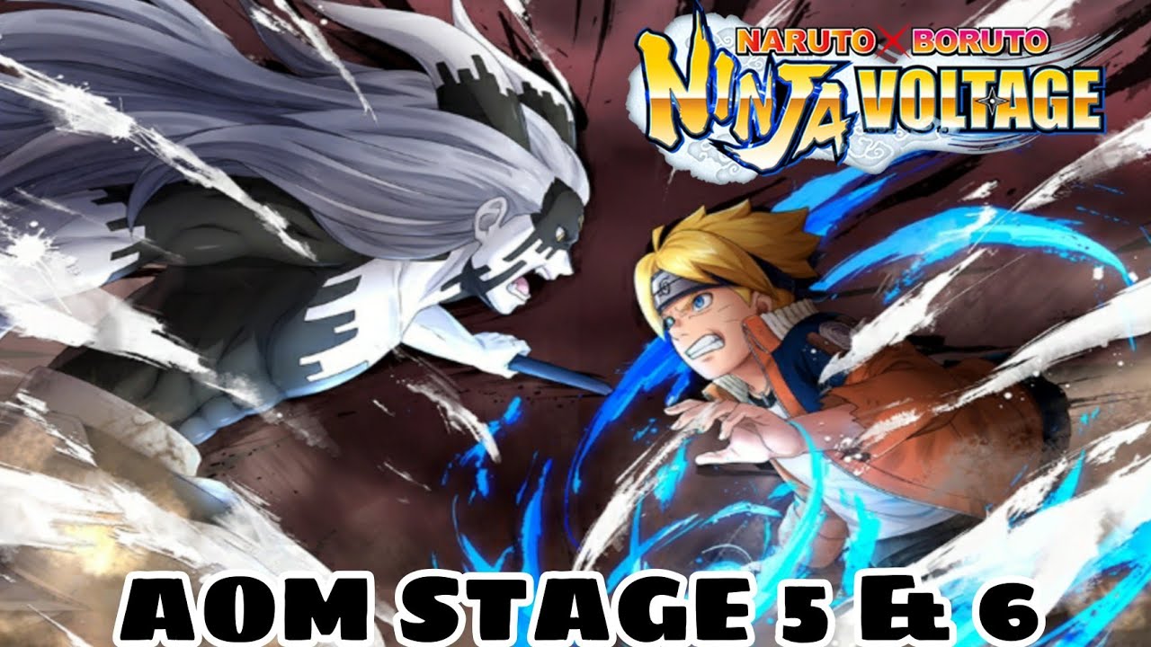 ALL OUT MISSION STAGE 5 & 6 SHOWCASE || NARUTO X BORUTO NINJA VOLTAGE.