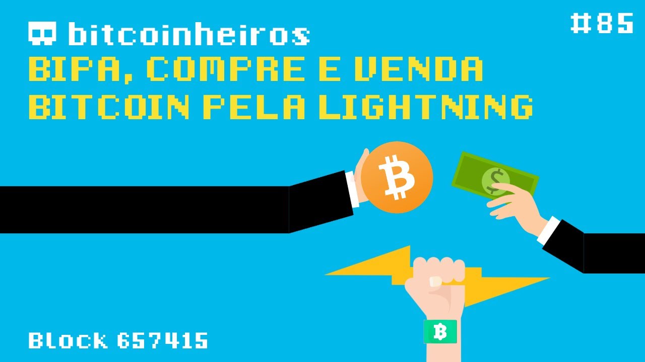 BIPA, compre e venda bitcoin pela lightning