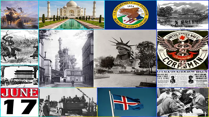 TODAY IN HISTORY - 17 JUNE - ON THIS DAY HISTORICAL EVENTS