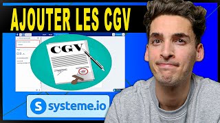 Comment ajouter les conditions générales de vente dans vos pages Systeme IO