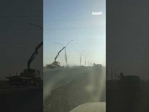 صعقة كهربائية تصيب شخصين أثناء تركيب الإنارة على طريق بيجي كركوك