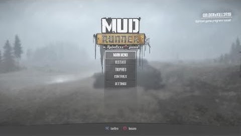 Spintires Mudrunner American Wilds edition Bog PlayThrough Part 1 Watch points