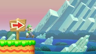 Luigi in Super Mario Maker Preview! (Custom voice + animations!)