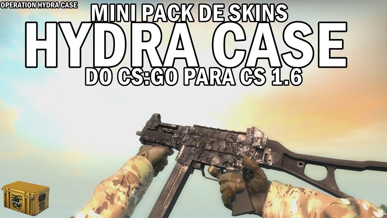 MINI PACK DE SKINS DO CS:GO PARA CS 1.6 v1 [OPERATION HYDRA CASE/CT ...