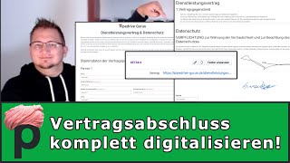 Digitalisiere und automatisiere Deinen Vertragsabschluss mit Pipedrive,, Gravityforms und Google!