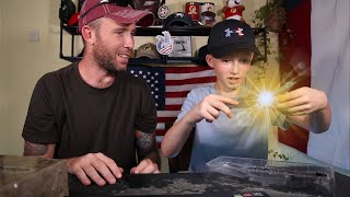 Graham Family Reacts To Gifts From America - Unboxing