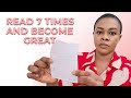 Read this 7 times before you sleep and become very great