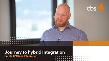 Journey to hybrid Integration - S/4Hana Integration