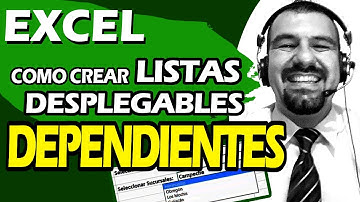 ✅ HACK DE EXCEL ✅ CREAR LISTAS DESPLEGABLES DEPENDIENTES | EJERCICIO PARA APRENDER NIVEL AVANZADO