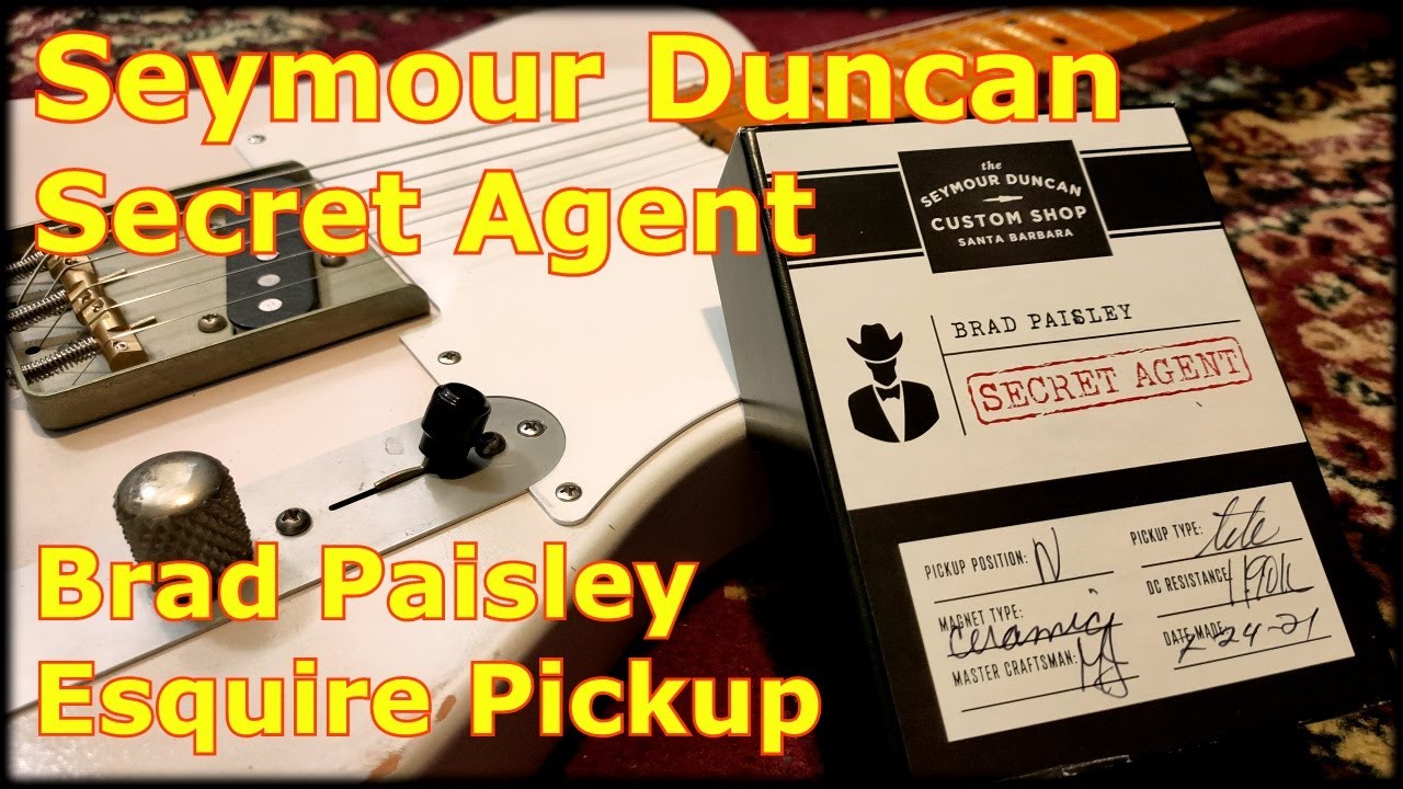 Seymour Duncan Secret Agent - YouTube