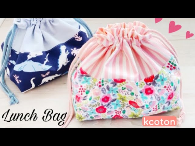 mimimi333　お弁当袋　コップ袋　ハンドメイド ハンドメイド お弁当袋＆コップ袋 星⭐︎モスグリーン×ボーダー