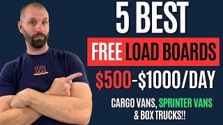 5 Best FREE Load Boards: Cargo Vans, Sprinter Vans, & Box Trucks!! #loadboards screenshot 4