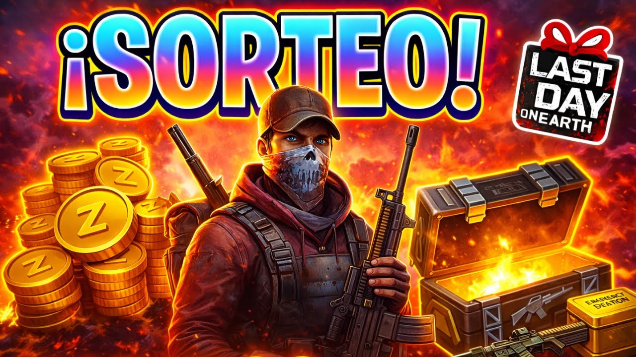 🎁 ¡SORTEO ACTIVO! Premios GRATIS en Last Day on Earth 🔥