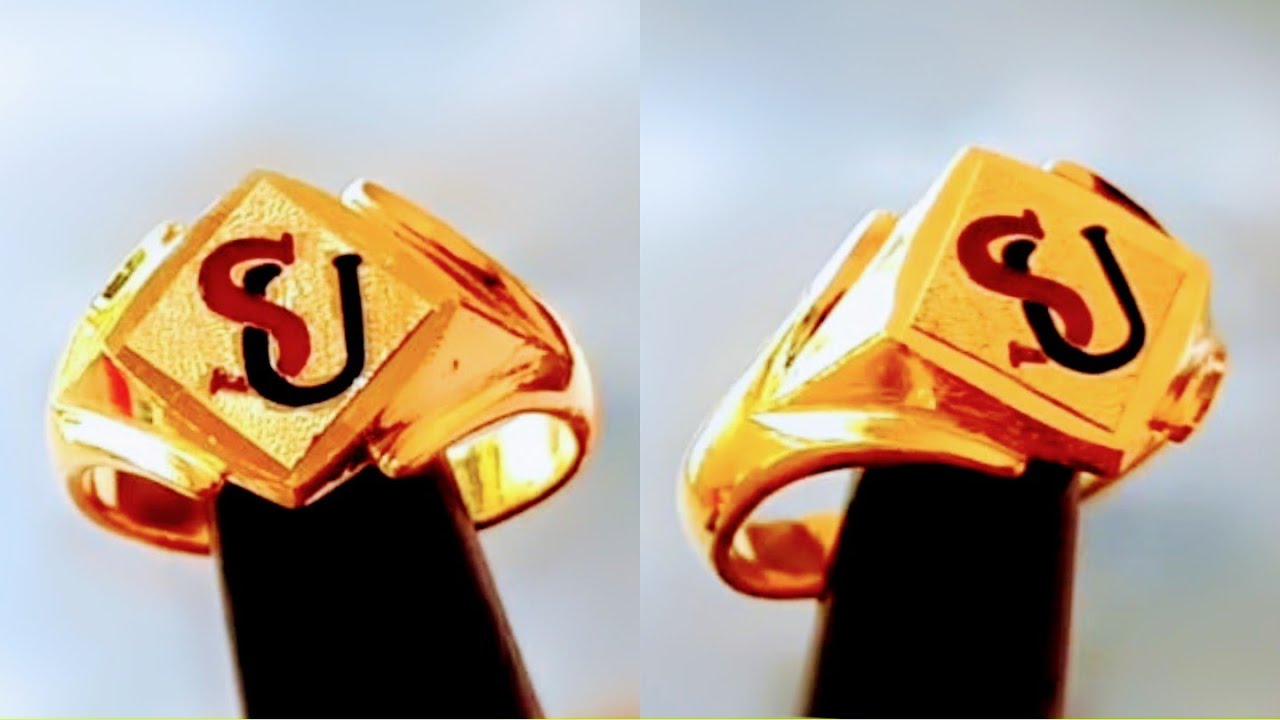 SU Enamil Gold Ring ll How To Made llThe Jewelry Works ll