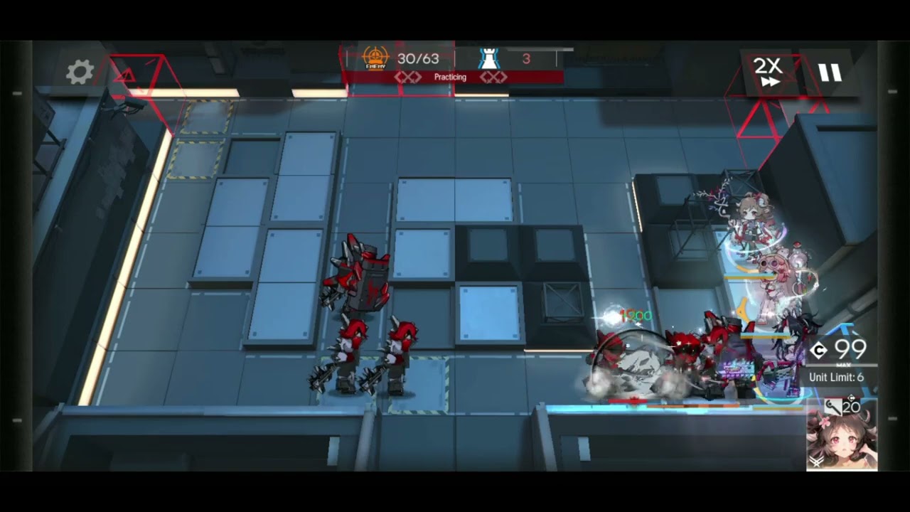 [Arknights]『H8-3』AFK Only - 3 Steps