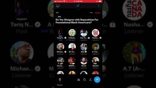 Tariq Nasheed Debates Reparations With SWS On #Twitter Space