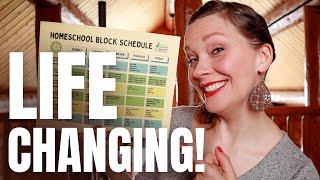 LIFECHANGING Homeschool Routine | Time Blocking Schedule For Homeschool