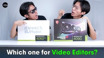 RTX 4090 is too overpowered for Video Editors?