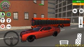Car Driving School 2019 : Real Parking Simulator Red Muscle Car Driving - Android GamePlay 3D screenshot 4