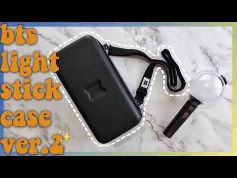 【未使用品】BTS OFFICIAL LIGHTSTICK CASE ver.2 BTS Official Light Stick Case Ver.2 ARMY BOMB Black MAP OF