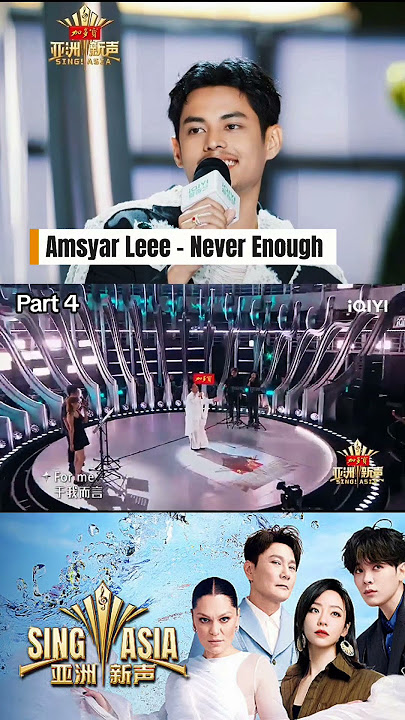 REVIEW : Amsyar Leee - Never Enough Part 4 #amsyarleee #singasia #singer