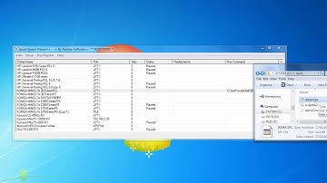 How to Run commands on print files in the spool queue automatically
