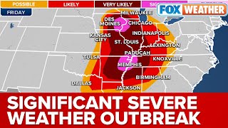 Widespread, Potential Significant Severe Weather Outbreak Looms For Central US